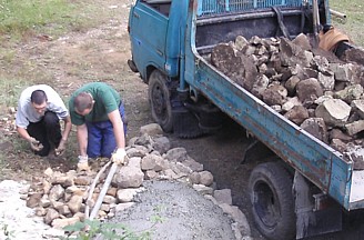 Building a road